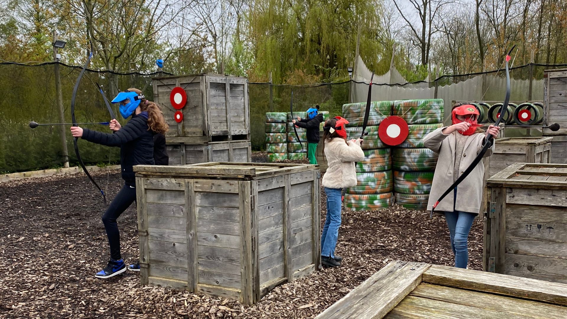 Archery Tag voor kinderen