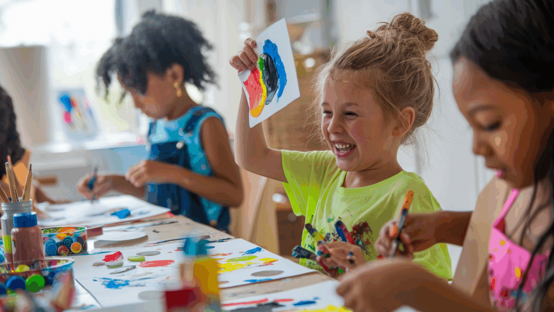 Creative workshop party for kids Amsterdam
