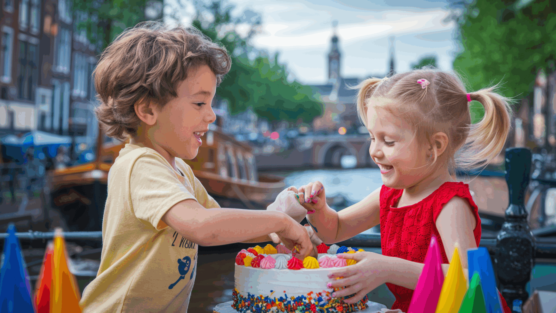 Group activity for children Amsterdam birthday