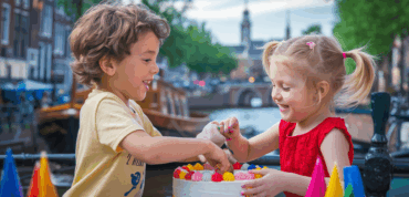 Group activity for children Amsterdam birthday