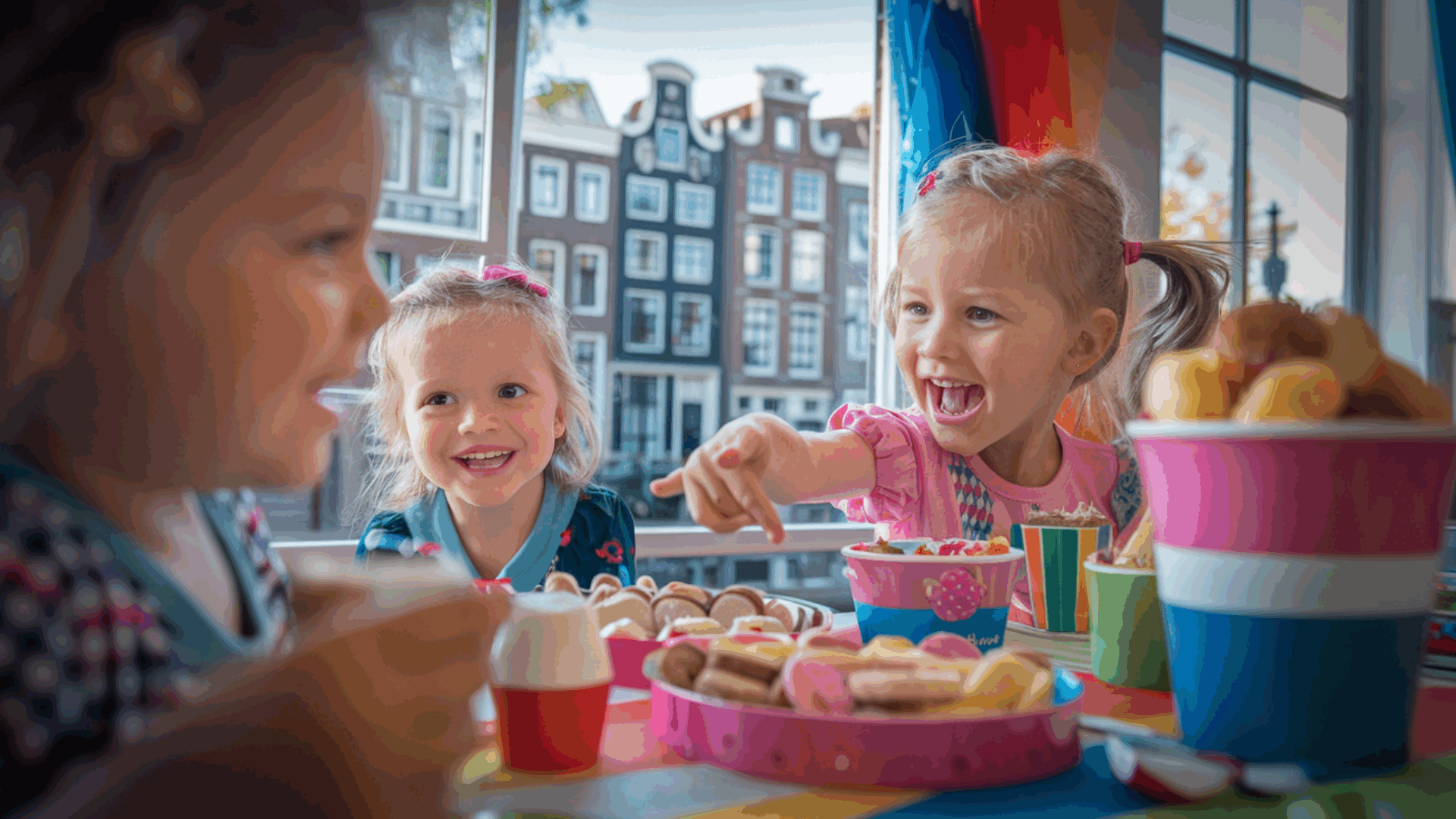 Kids party including activities and snacks Amsterdam