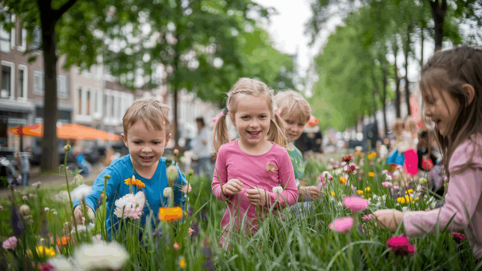 Nature-based kids party Amsterdam