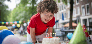 Outdoor kids party Amsterdam