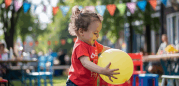 Safe outdoor party venue for kids Amsterdam