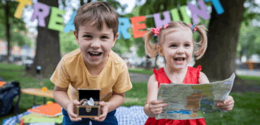 Treasure hunt party Amsterdam for children