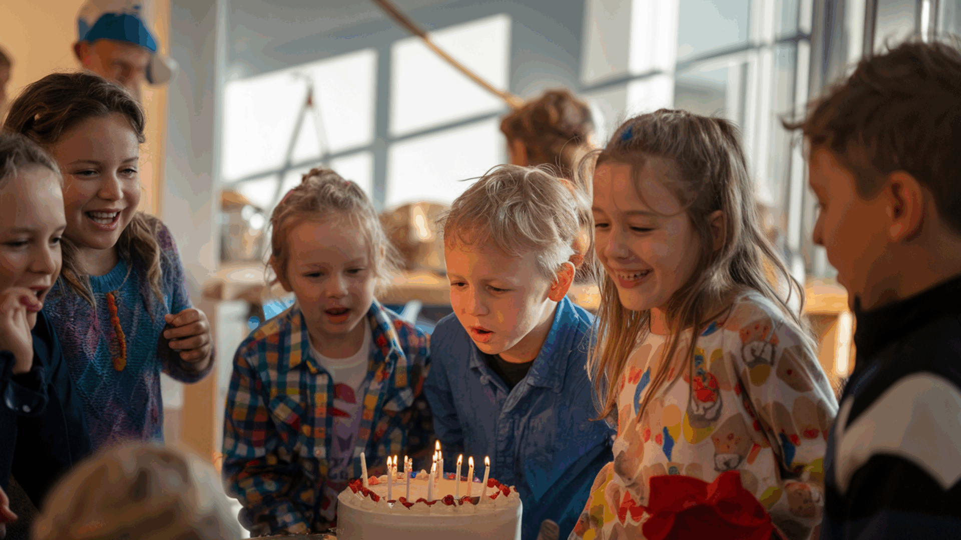 binnen kinderfeestje Amsterdam West