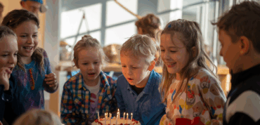 binnen kinderfeestje Amsterdam West