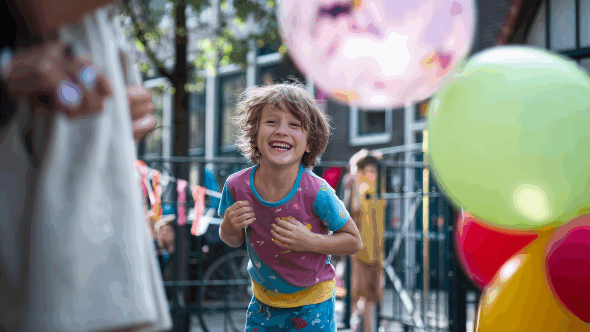buiten kinderfeestje Amsterdam