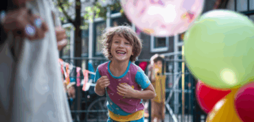 buiten kinderfeestje Amsterdam