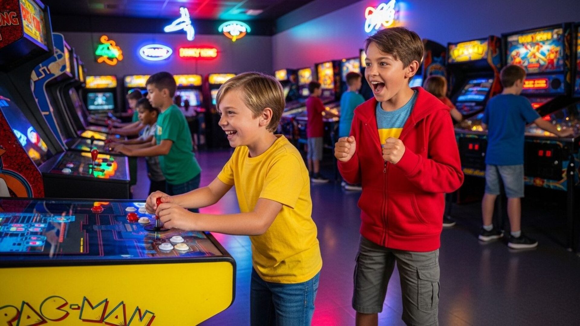 Hebben arcade games limiet per deelname?