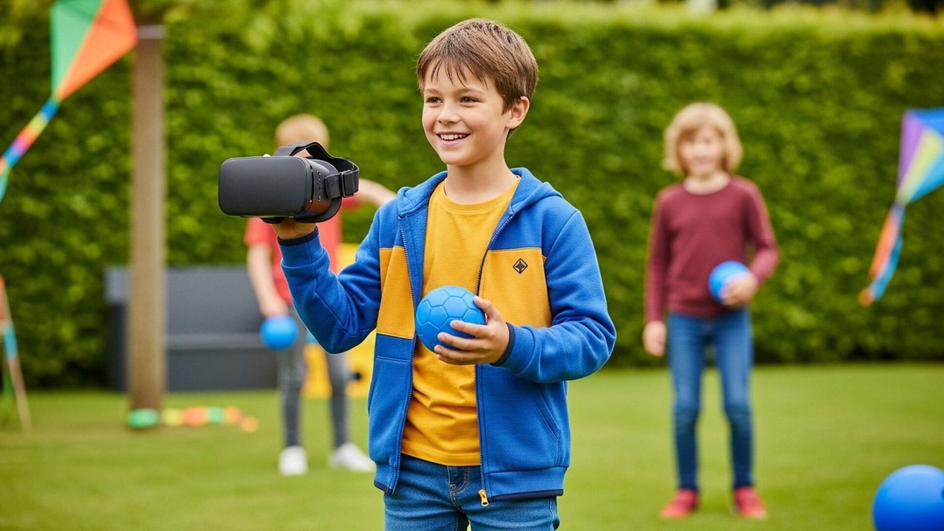 Hoe combineer je VR en outdoor spellen bij feestjes?