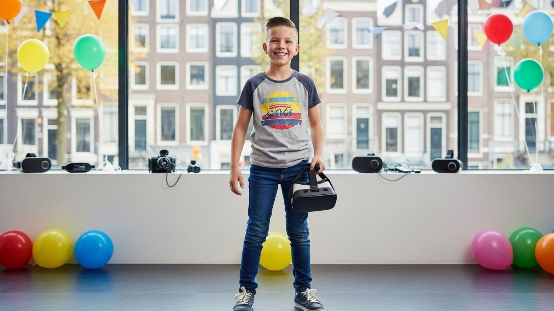 Hoe organiseer je een VR-kinderfeestje in Amsterdam?