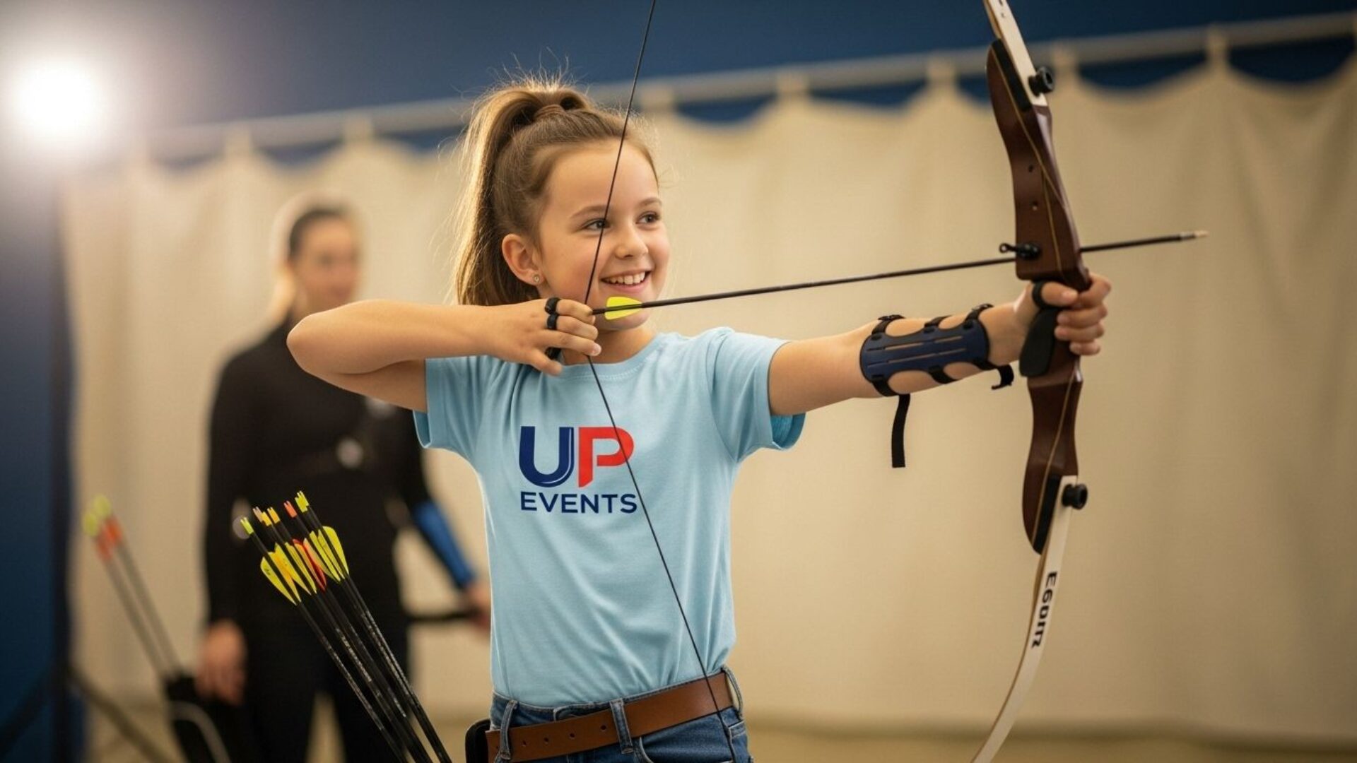 Is boogschieten bij UP Events Kids veilig?