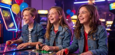Waar is een arcadekinderfeestje in Amsterdam?