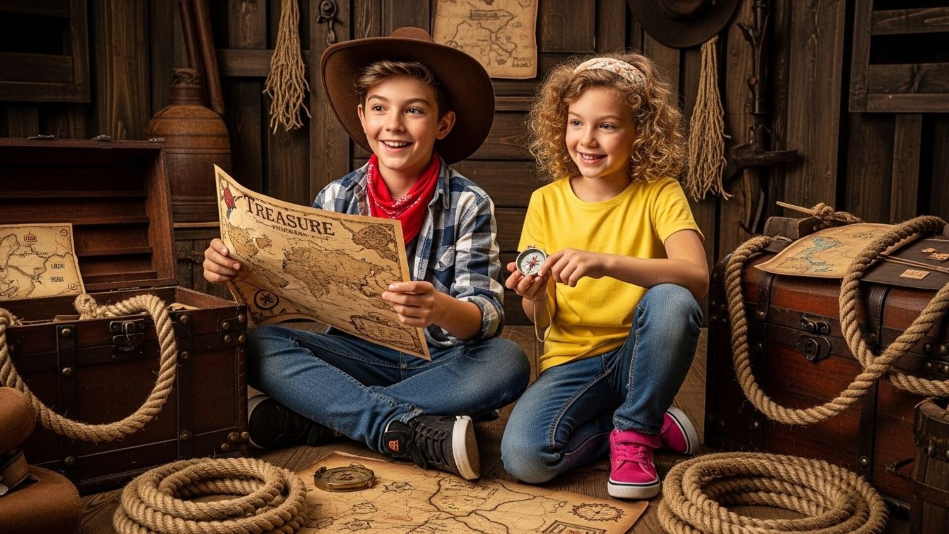 Wat gebeurt er bij een Wild West escape challenge?