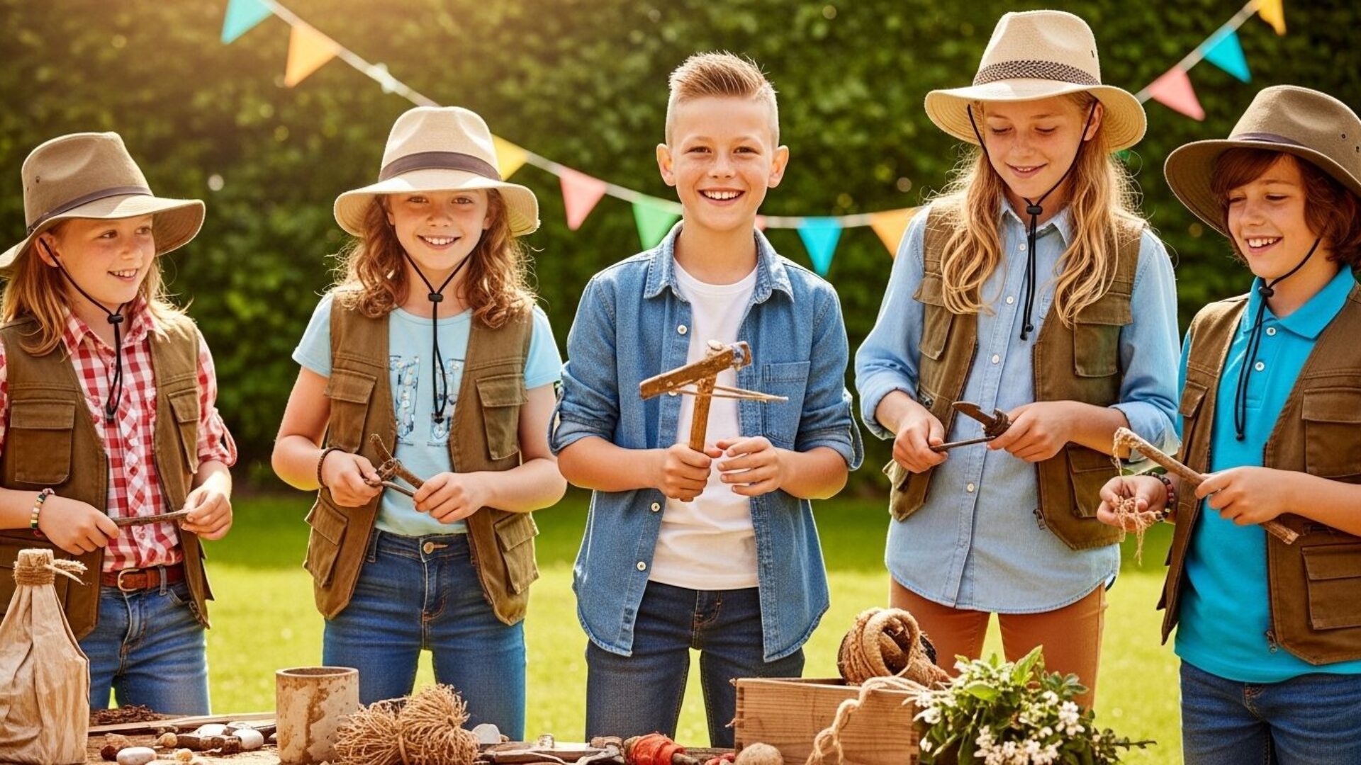 Wat is een Robinson Crusoe kinderfeestje?
