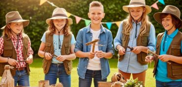 Wat is een Robinson Crusoe kinderfeestje?