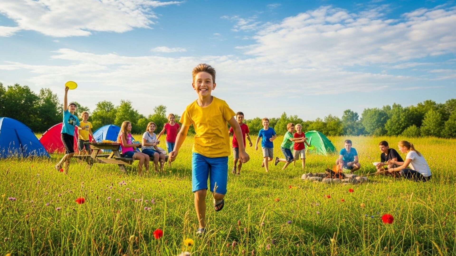 Wat is opgenomen in meivakantiekamp?
