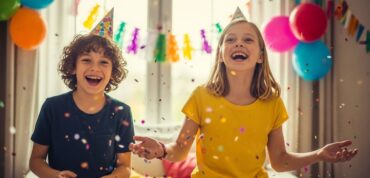 Wat moet je regelen voor een kinderfeestje in de regen?