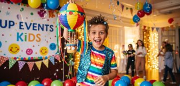 Welke creatieve feestjes biedt UP Events Kids?
