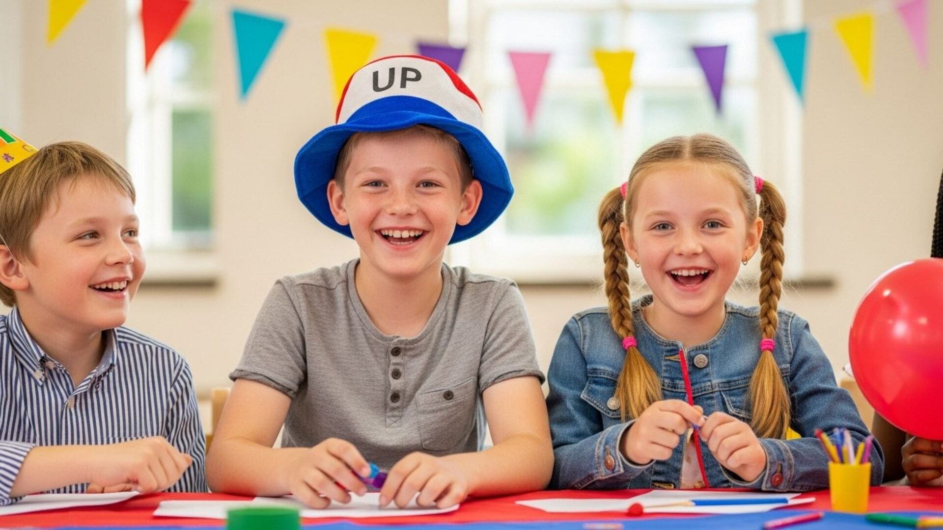 Welke kinderfeestjes organiseert UP Events Kids in Weesp?