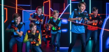 Welke leeftijd is geschikt voor een lasergame feestje?