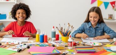 Zijn er creatieve workshops voor kinderfeestjes?