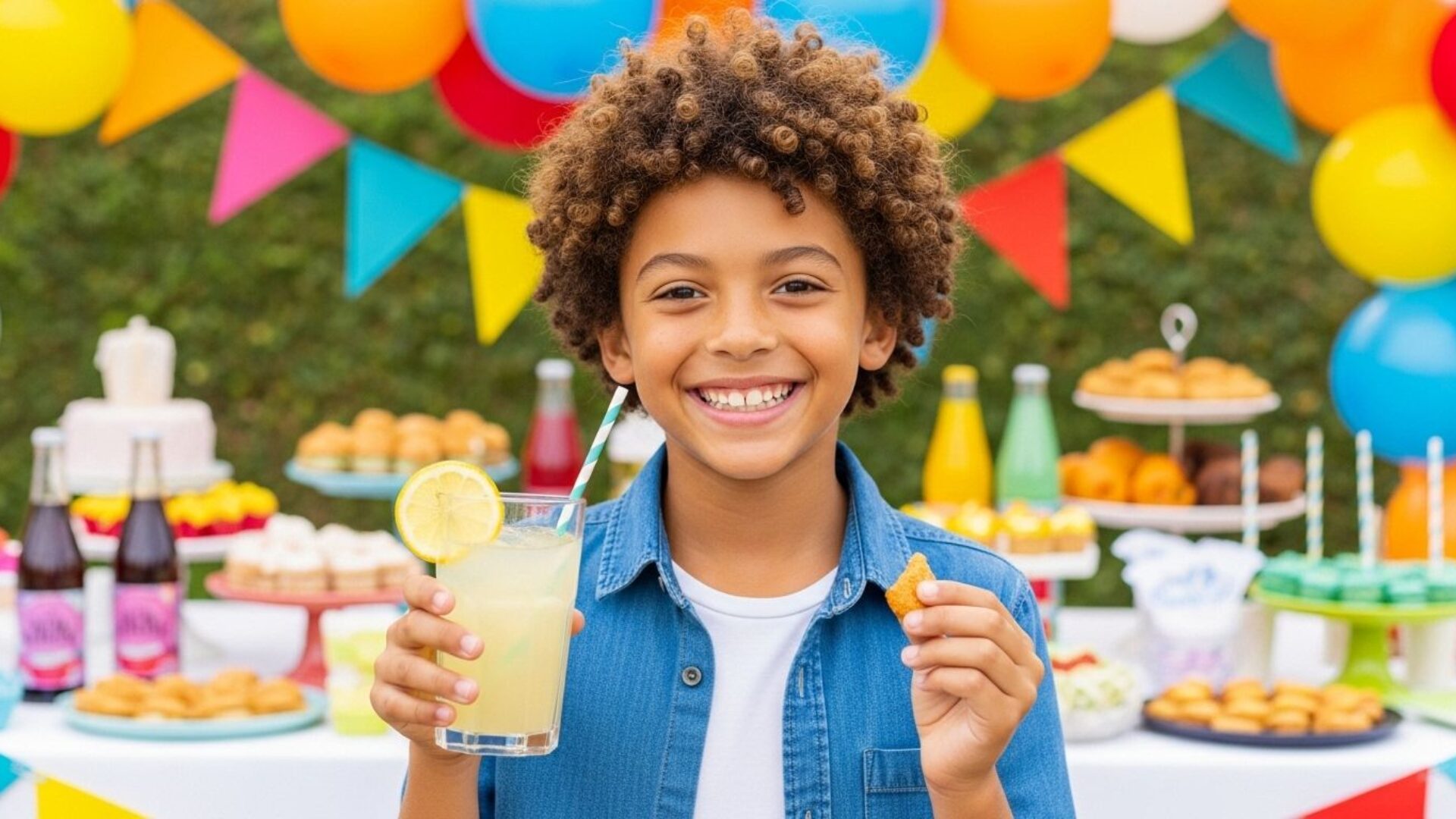 Zijn snacks en limonade inbegrepen bij feestjes?