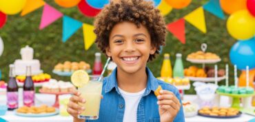 Zijn snacks en limonade inbegrepen bij feestjes?