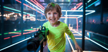 kinderfeestje lasergame Amsterdam