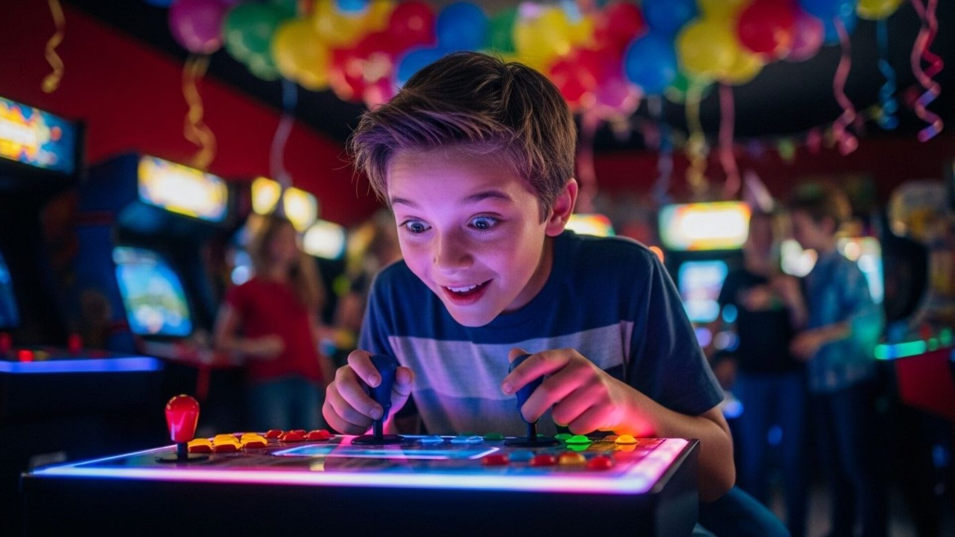 Can you book an arcade games birthday party for kids?