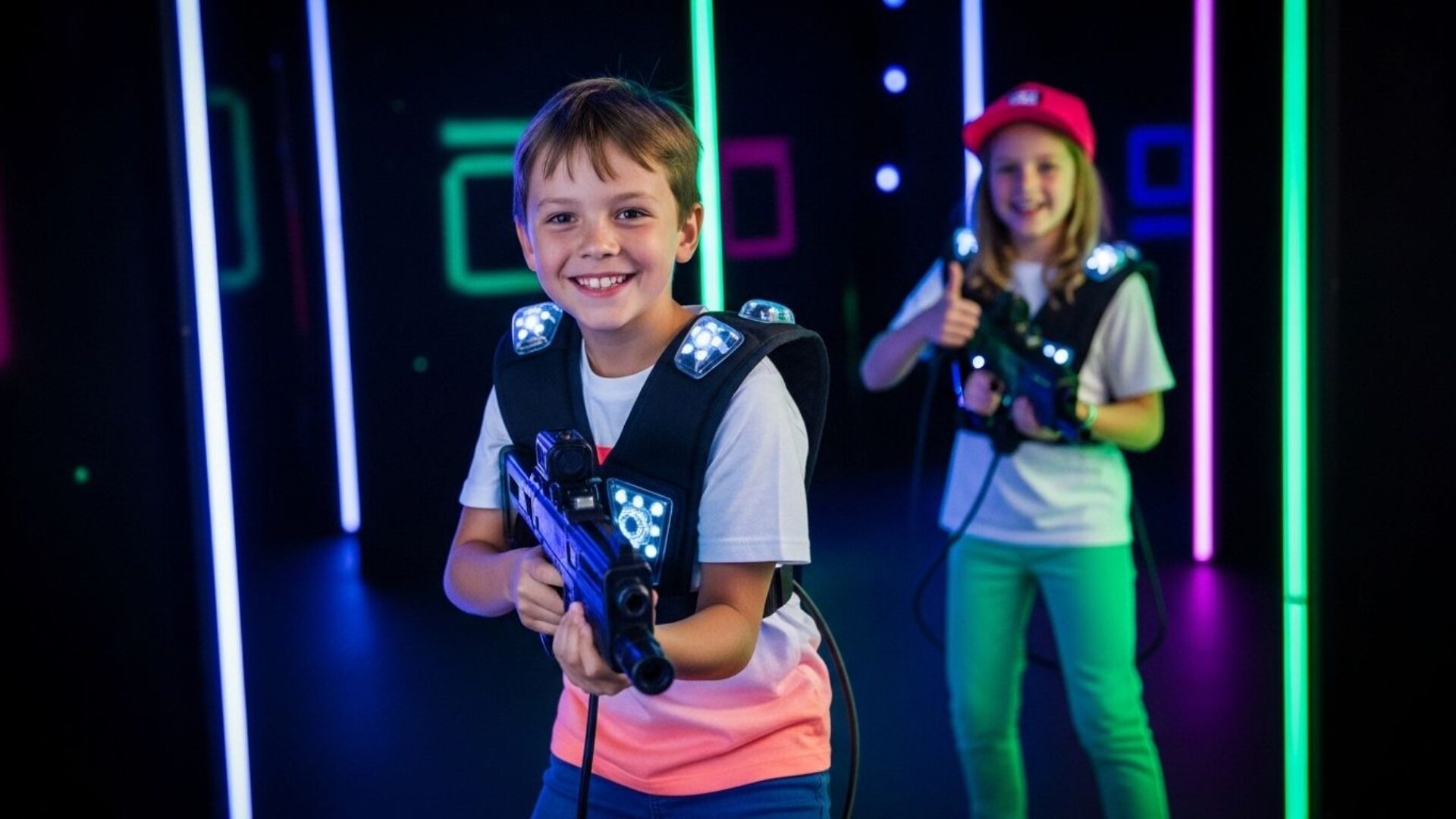 How much does a kids laser tag party cost in Amsterdam?