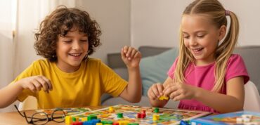 Welke spellen staan in de speelhoek?