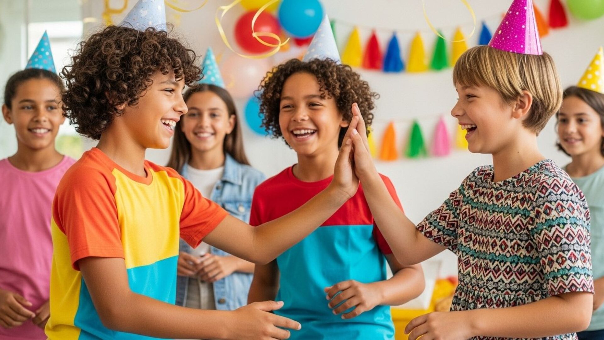 What is the best group size for a kids party at UP Events?