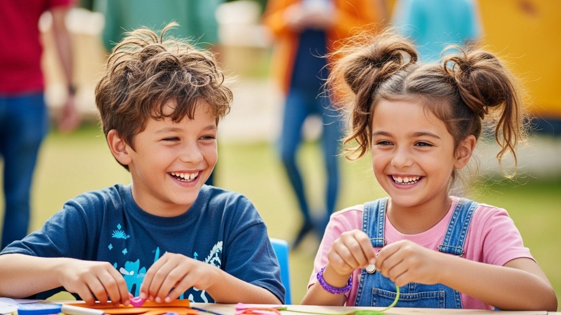 What makes a kids holiday camp at UP Events unique?